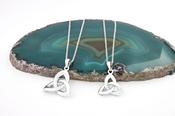 Couples Trinity Knot Necklace, From Ireland