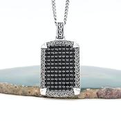 Black Spinel Celtic Dog Tag, From Ireland image