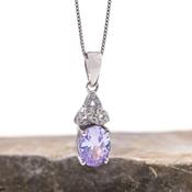 Trinity Knot Birthstone Necklace, From Ireland