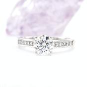 18K White Gold Mo Anam Cara Engagement Ring, From Ireland image