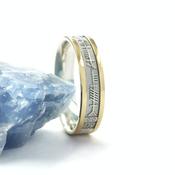 Ogham Mo Anam Cara Ring, From Ireland image