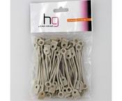 Head-Gear Perm Rod Rubbers Pk50 - Flat / Short