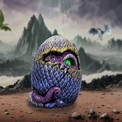 Figurine Hidden Hatchling Dragon Light Up | Buy Online in Ireland
