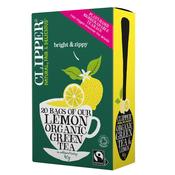 Clipper Organic Fairtrade Green Tea &amp; Lemon | Buy Online in Ireland image
