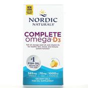Nordic Naturals Complete 1000mg Omega 3 6 9 with D3 | Buy Online in Ireland image
