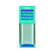 Wild Natural Deodorant Starter Pack Aqua Case Fresh Cotton &amp; Sea Salt | Buy Online in Ireland image