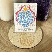Tarot Card Holder Small- Healing Crystal Hands | Buy Online in Ireland