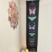 Wall Hanging Long Black Butterflies &amp; Moths | Buy Online in Ireland