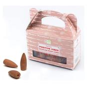 Satya Incense Backflow Cones- Positive Vibes | Buy Online in Ireland image