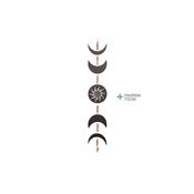 Hanger Moon Phase &amp; Sun Red Goldstone | Buy Online in Ireland