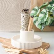 Smudge Bowl Cream Ribbed | Buy Online in Ireland