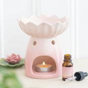 Oil Burner Pink Water Lily | Buy Online in Ireland