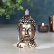 Backflow Incense Burner Bronze Buddha | Buy Online in Ireland image