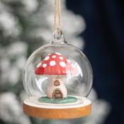 Hanging Glass Dome Mushroom | Buy Online in Ireland