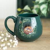 Mug Green Sleeping Fox | Buy Online in Ireland