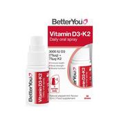 Better You D-Lux Vitamin D3000 + K2 Oral Spray | Buy Online in Ireland