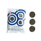 Organic Japanese Brown Rice Crackers - Black Sesame &amp; Tamari | Buy Online in Ireland image