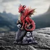 Figurine Dragon Vermillion Rune Protector | Buy Online in Ireland