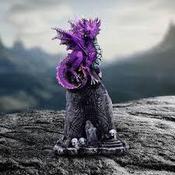 Figurine Dragon Amethyst Rune Protector | Buy Online in Ireland