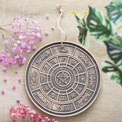 Wall Plaque Bronze Terracotta Wheel of the Year | Buy Online in Ireland