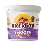 Meridian Smooth Almond Butter - No Added Salt | Buy Online in Ireland