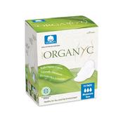 Organyc Organic Cotton Sanitary Pads Folded Moderate Flow (10) | Buy Online in Ireland