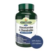Natures Aid High Strength Glucosamine and Chondroitin | Buy Online in Ireland