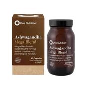 One Nutrition Ashwagandha Mega Blend | Buy Online in Ireland image