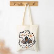 Tote Bag Folk Moth | Buy Online in Ireland
