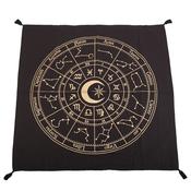 Altar cloth Black Astrology Wheel | Buy Online in Ireland
