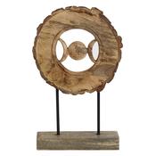 Ornament Wooden Triple Moon | Buy Online in Ireland