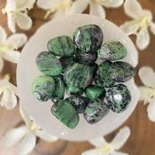 Crystal Tumble Stone Ruby in Zoisite | Buy Online in Ireland