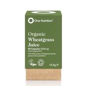 One Nutrition Organic Wheatgrass Juice Capsules | Buy Online in Ireland image