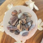 Crystal Tumble Stone Grey Agate | Buy Online in Ireland
