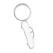 Silverplate Car Keyring