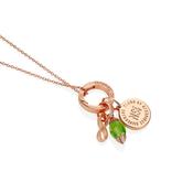 May Birthstone Pendant (Rose Gold) image