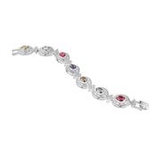 Bracelet Multi Coloured Stone image