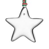 Star with Clear Stones Christmas Tree Decoration image