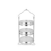 Silver Plated 3 Tier Cake Stand image