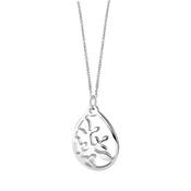 Leaf Oval Pendant image