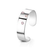 Cosmic Bangle with Pink Stones image