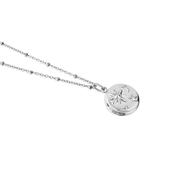 Silver Plated Locket with Sun Moon &amp; Stars image