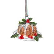 Christmas Pudding Tree Decoration image