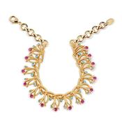 Pink &amp; Turquoise Bracelet image