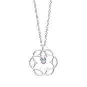 Ariel Pendant with Clear Stone image