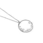 Circular Pendant Clear Stones image