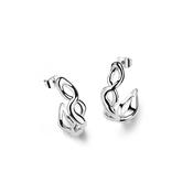 Molten Knot Earrings image