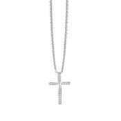 Cross Pendant Clear Stones image