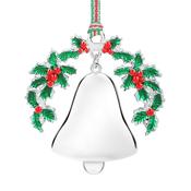 Bell and Holly Christmas Tree Decoration image