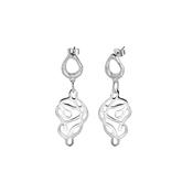 Molten Knot Drop Earrings image